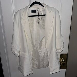 Tahari Cream Blazer for Women
